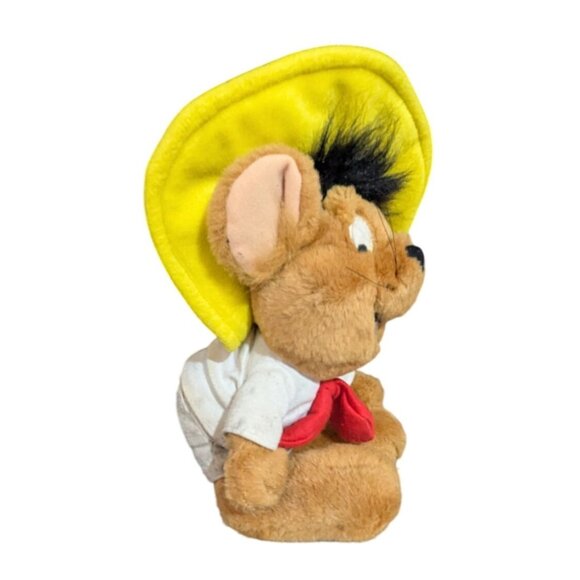 Warner Bros Speedy Gonzales Plush Toy With Yellow Hat & Red Scarf 11 Inch mouse - Picture 2 of 9